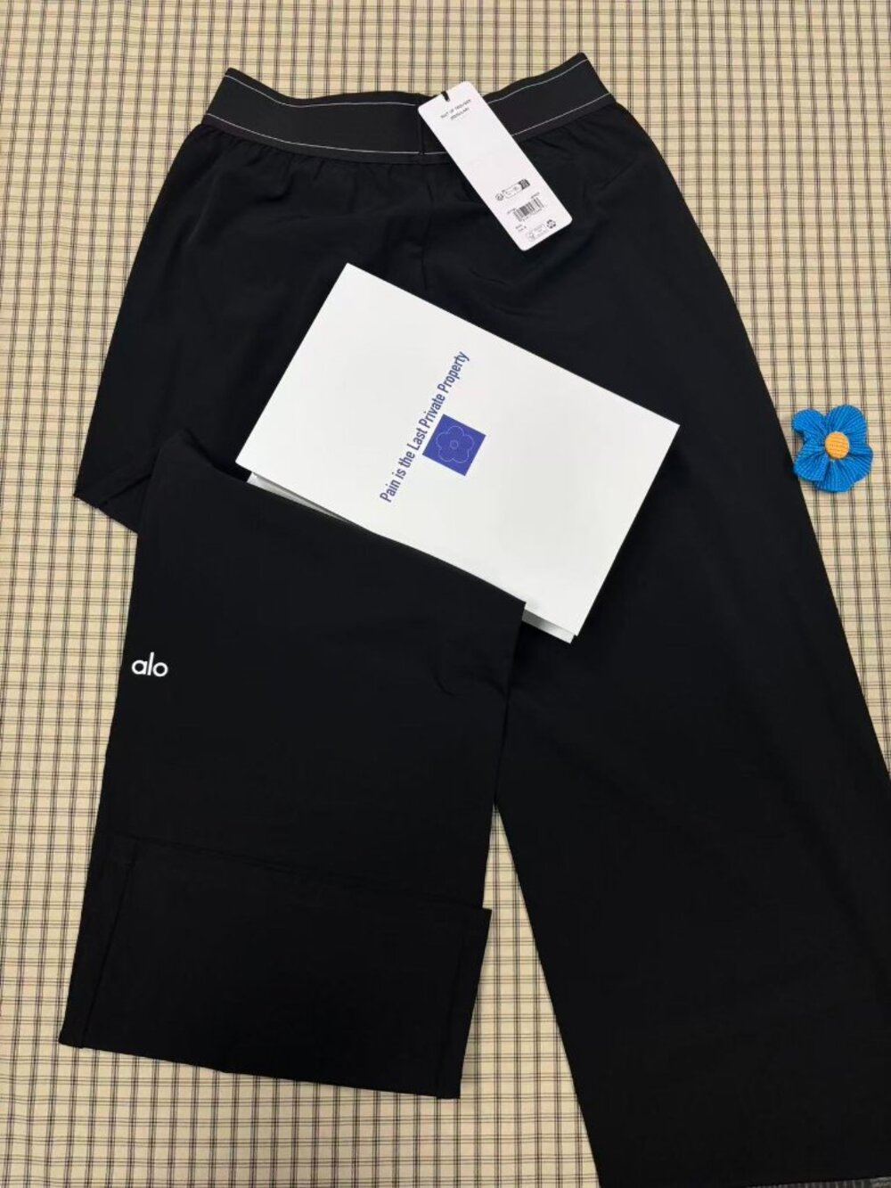 🎃Alo Yoga Suit Up Trouser Black (Regular 30" Inseam)✨Loose-fitting trousers - Picture 6 of 12
